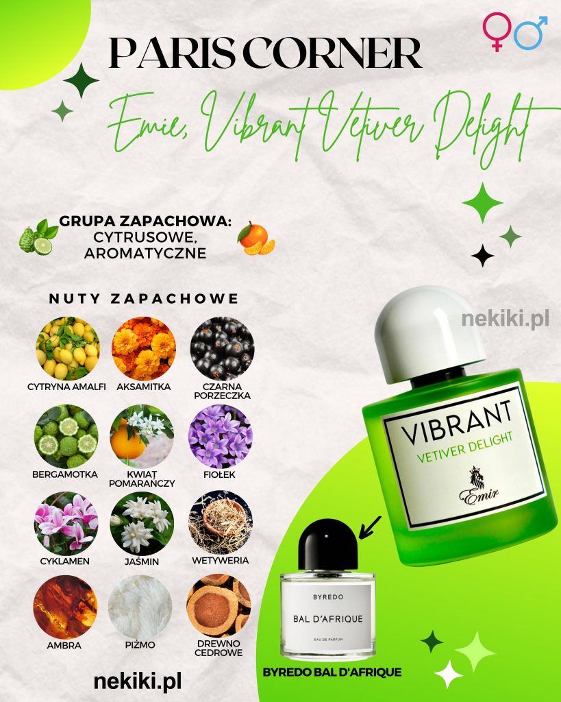 Emir Vibrant Vetiver Delight 100ml Emir Vibrant Vetiver Delight 100ml