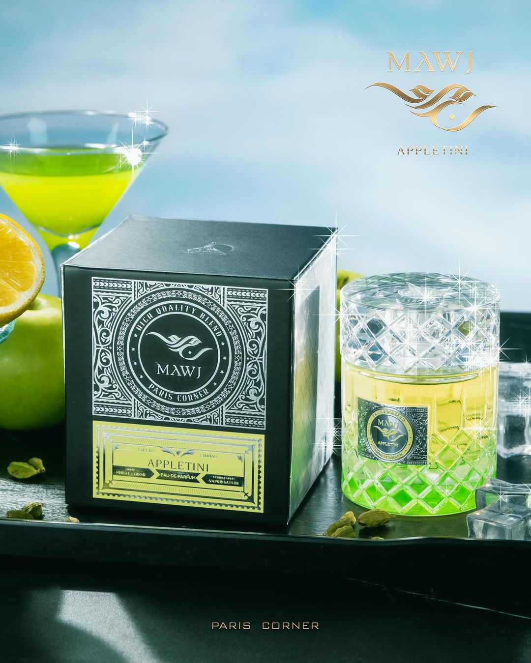 paris corner mawj appletini woda perfumowana 10 ml    
