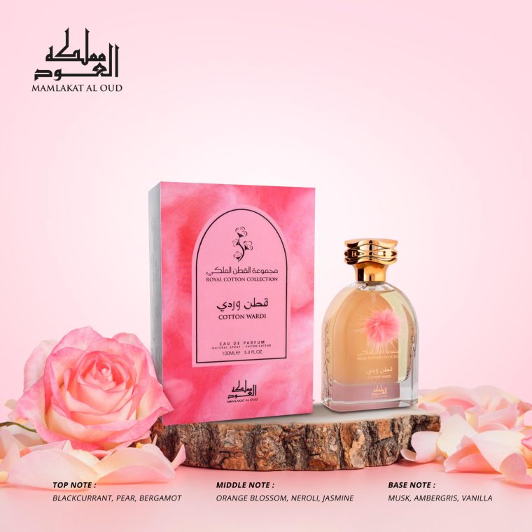 Mamlakat Al Oud Cotton Wardi 100ml