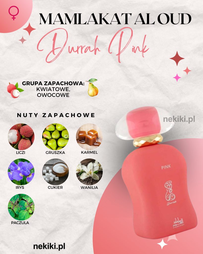 Mamlakat Al Oud Durrah Pink 100ml