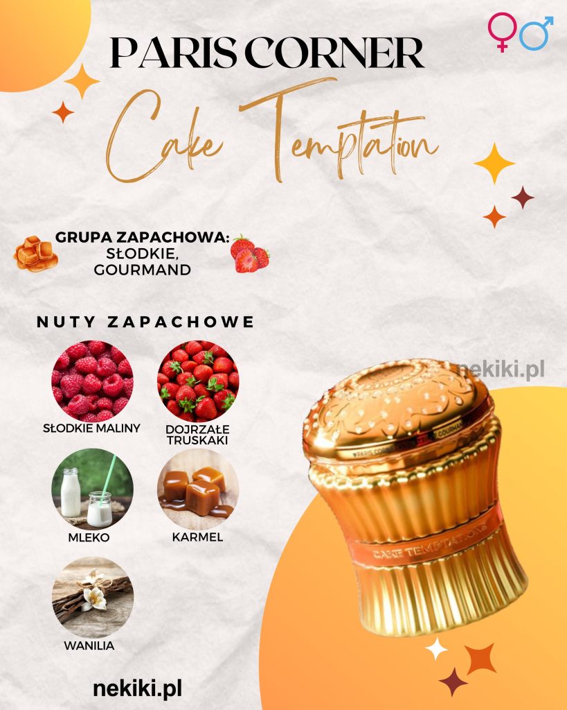 Paris Corner Cake Temptation 100ml Paris Corner Cake Temptetion
